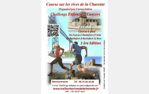 Course sur les rives de la Charente 2026